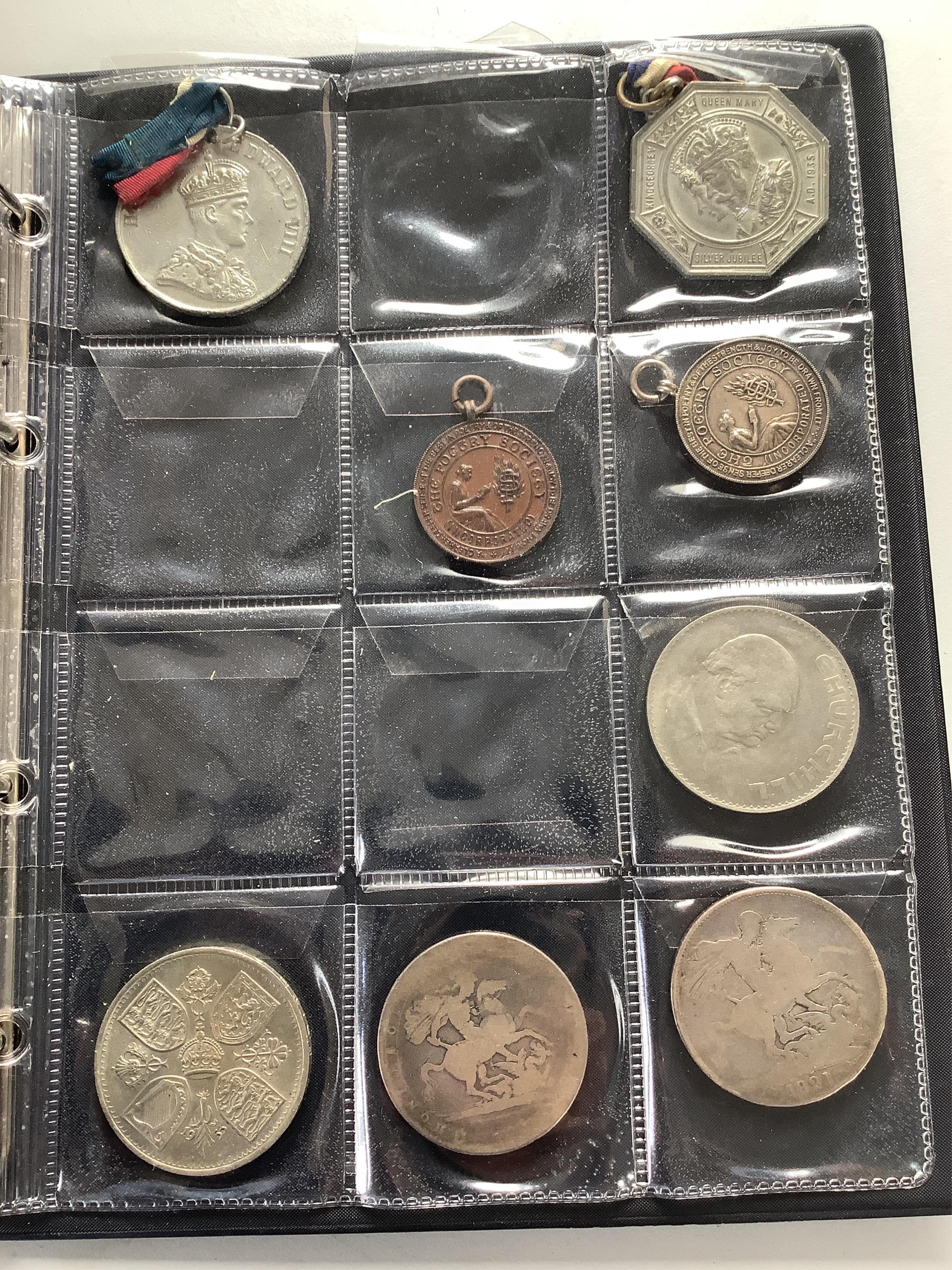 British, Australian, New Zealand, British dependence coins, George III to QEII, in three albums, highlights include two silver crowns, 1820 and 1821, fifty Victoria to George V silver halfcrowns, thirty one silver florin